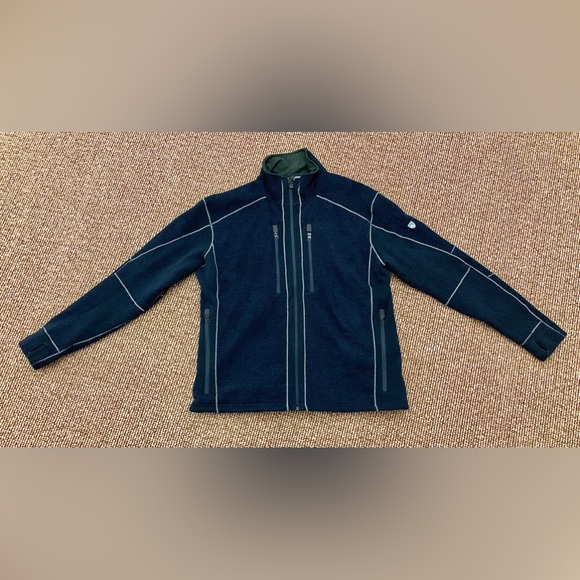 Men’s XXL Kuhl Interceptr Full Zip Technical Hybrid Fleece Sweater Jacket - Picture 2 of 14